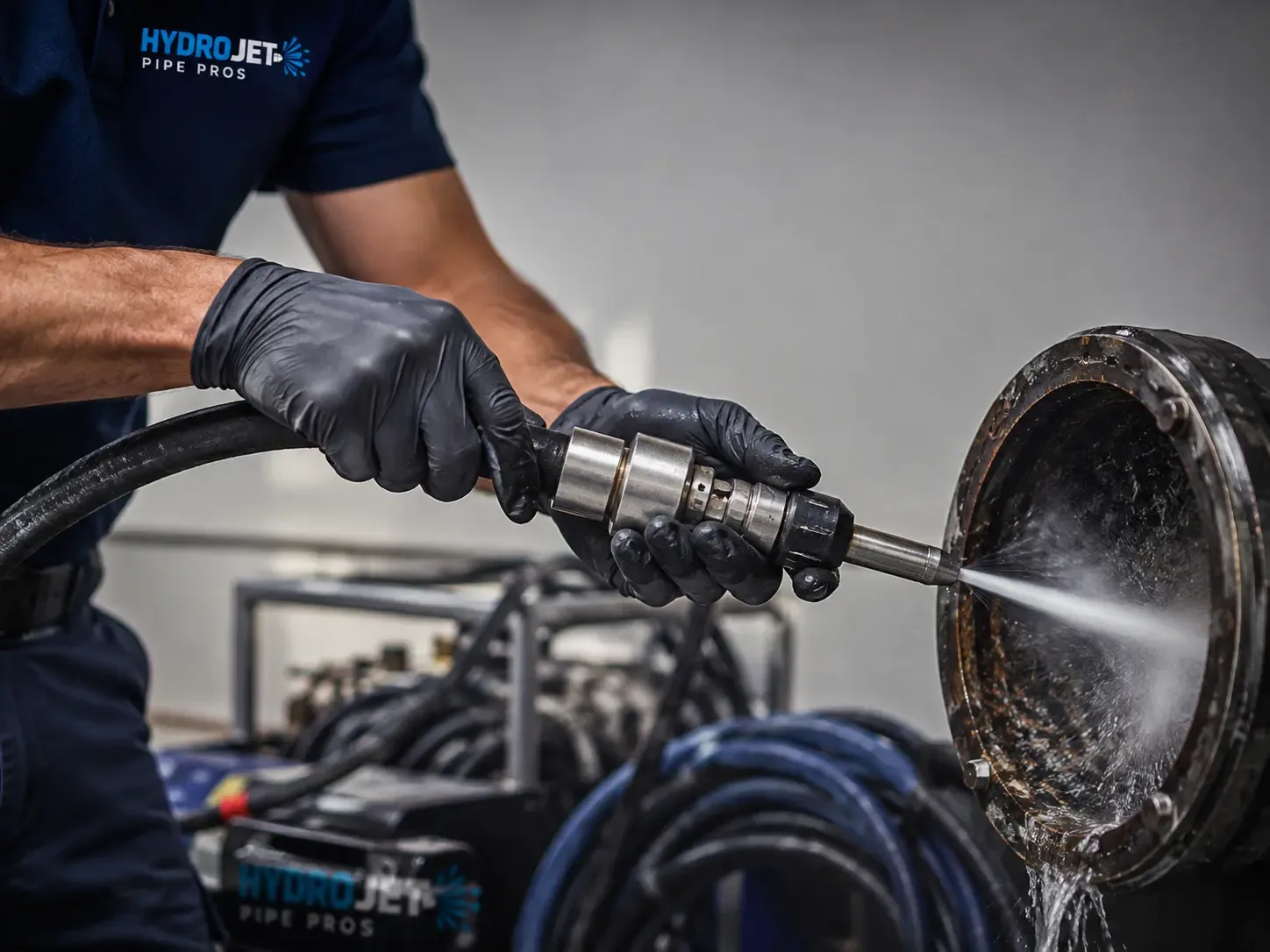 Hydro Jet Pipe Descaling in Midland, OH